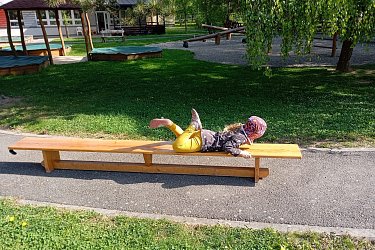 Kapičky sokol venku